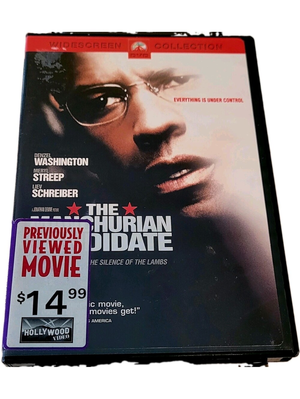 The Manchurian Candidate [ DVD Widescreen Edition 2004] Denzel Washington Streep